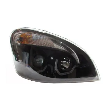 HEAD LAMP RH FL CASCADIA  BLACK HOUSING