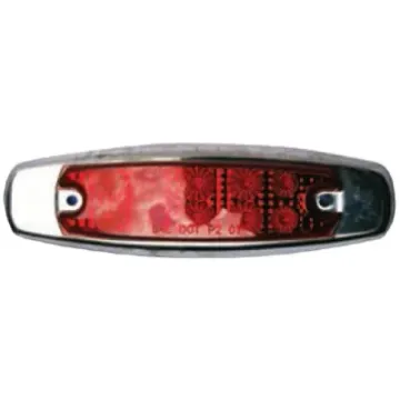 RED OVAL MARKER LIGHT 10 LED