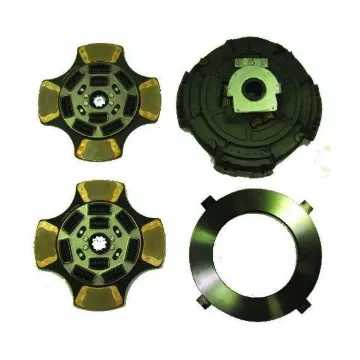 DAN108925-25 CLUTCH ASSEMBLY 15-1/2"X2" - 10 SPLINES, 6 SPRINGS, 6 PAD CERAMIC 2 DISCS