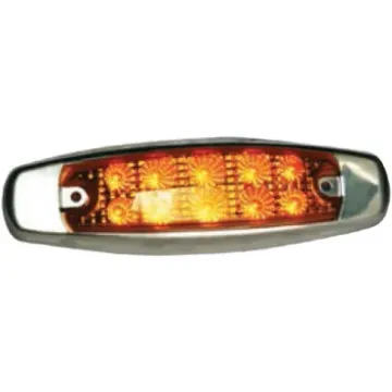 AMBER OVAL MARKER LIGHT 10 LED