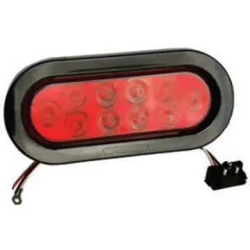 RED, OVAL MARKER LIGHT LED KIT