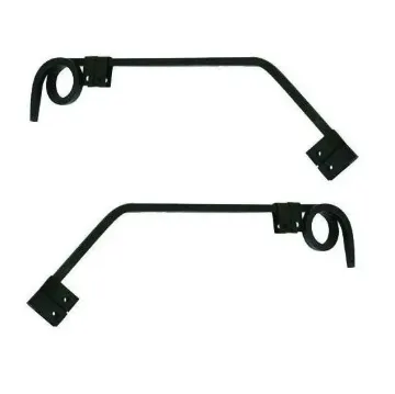 MUD FLAP HANGER ANGLED STEEL BY PAIR