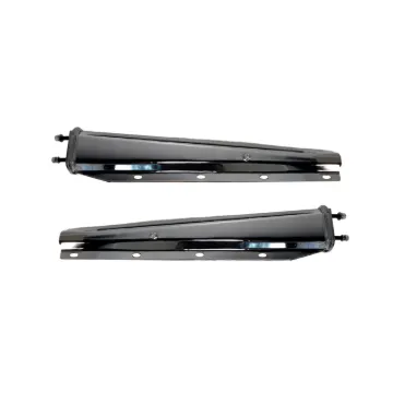 MUD FLAP HANGER STRAIGHT 2-1/2" SPACING BETWEEN BOLT. CHROME SOLD BY PAIR