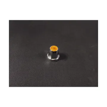COLOR TOP REFLECTOR NUT COVER 33MM X 2-1/8" AMBER