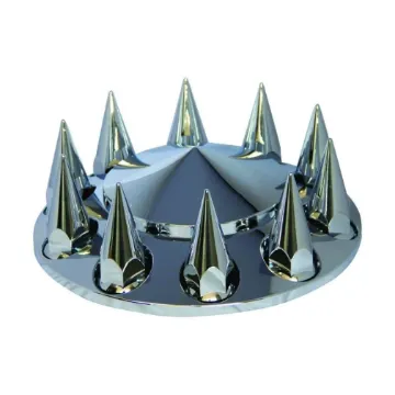 FRONT AXLE COVER KIT  ABS CHROME POINTY STYLE