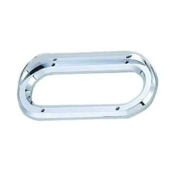 OVAL BEZEL WITH VISOR CHROME