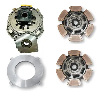 For Eaton ULTRA SHIFT 15.5” x 2”, 14 spline, 6 paddle, 7 spring NVH, 1850 Ft-Lbs