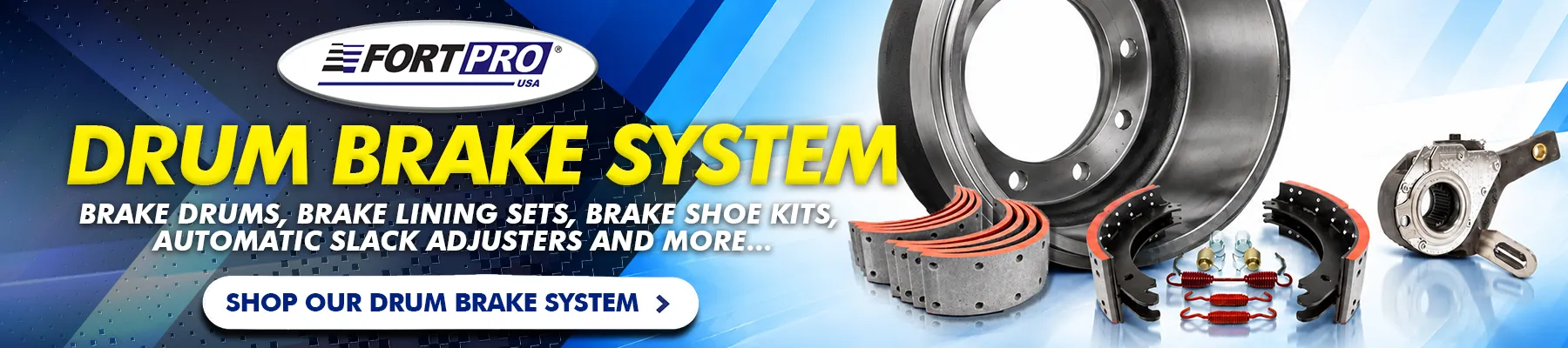 Semi Truck Drum Brake System
